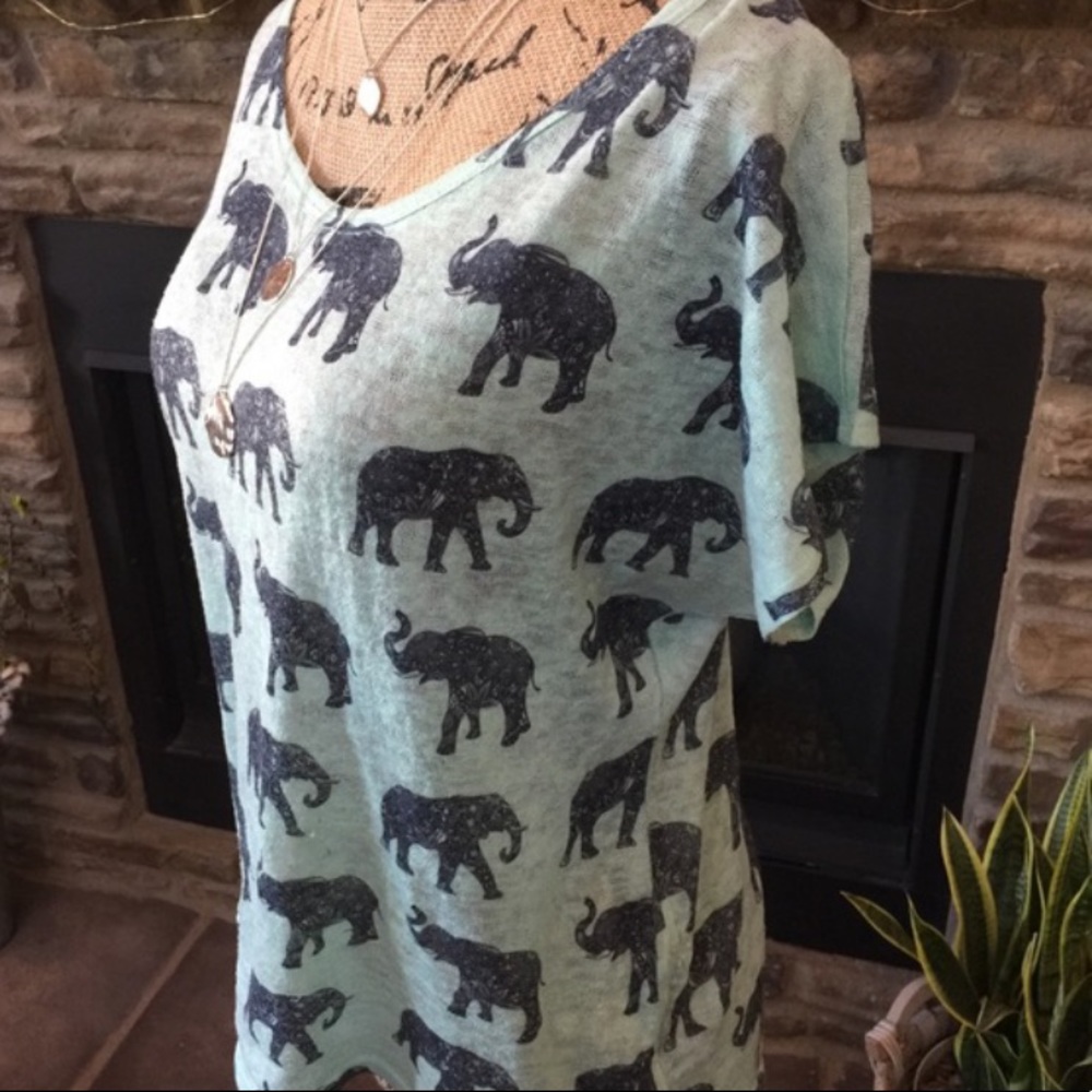 Love J Elephant T-Shirt